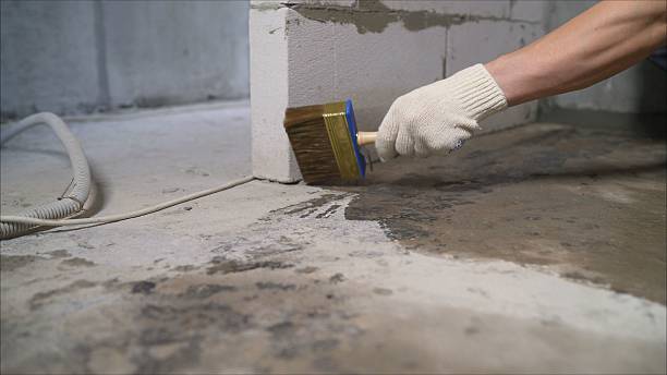 SJ Waterproofing Pros Basement Waterproofing coverage map for Palmyra, IN and surrounding area
